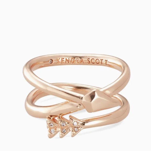Kendra Scott Jewelry - Kendra Scott Zoey Arrow Wrap Ring in Rose Gold